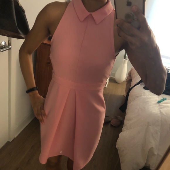 ASOS pink skater dress - Picture 4 of 8